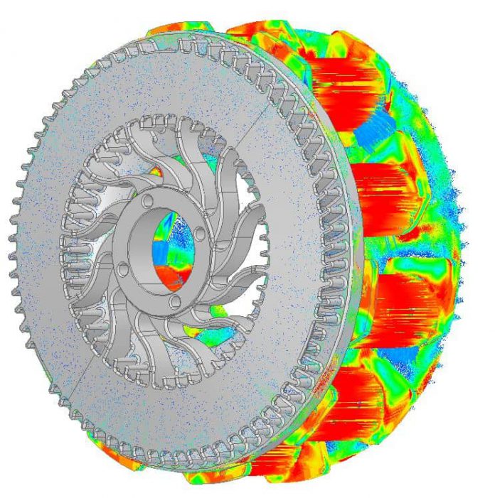 simulazione Ansys telma