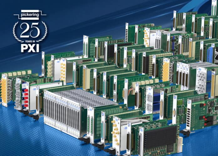 Pickering Interfaces_25th-anniversary-PXI_PR-image