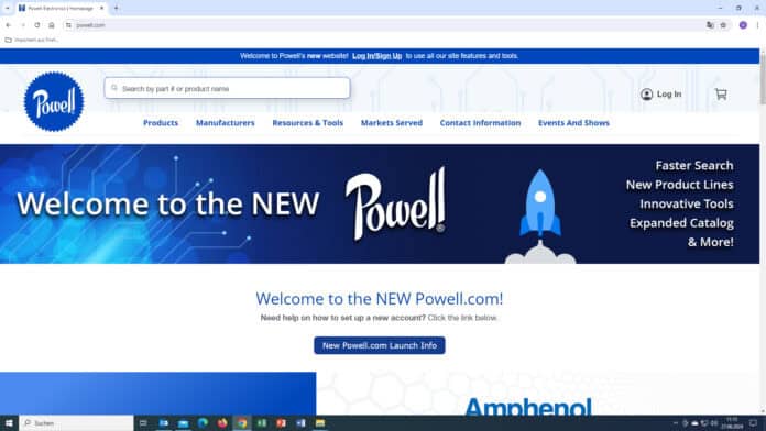 Powell new website